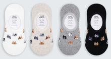 Load image into Gallery viewer, 4 Pairs Cute Kitty Invisible Cotton Socks
